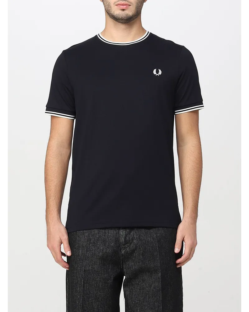 Fred Perry T-shirt herren Navy