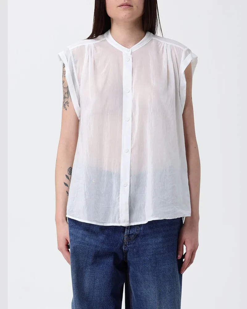 forte_forte Top damen Weiß