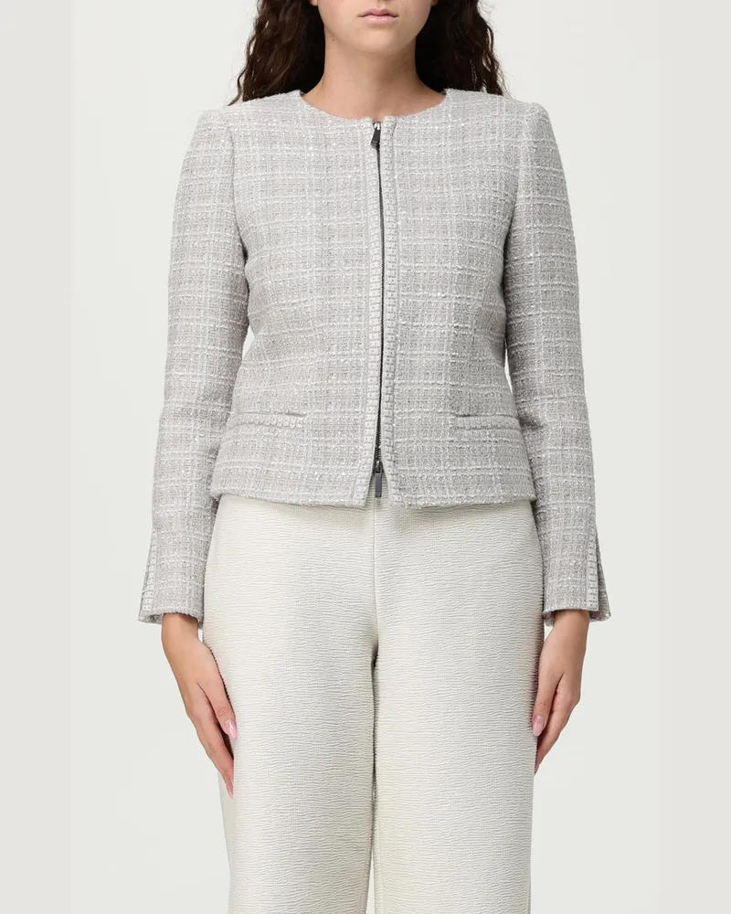 Emporio Armani Blazer damen Taubengrau