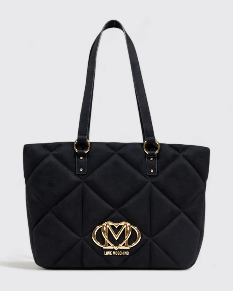 Moschino Schultertasche damen Schwarz