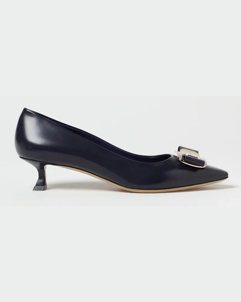 Ferragamo Schuhe damen Navy