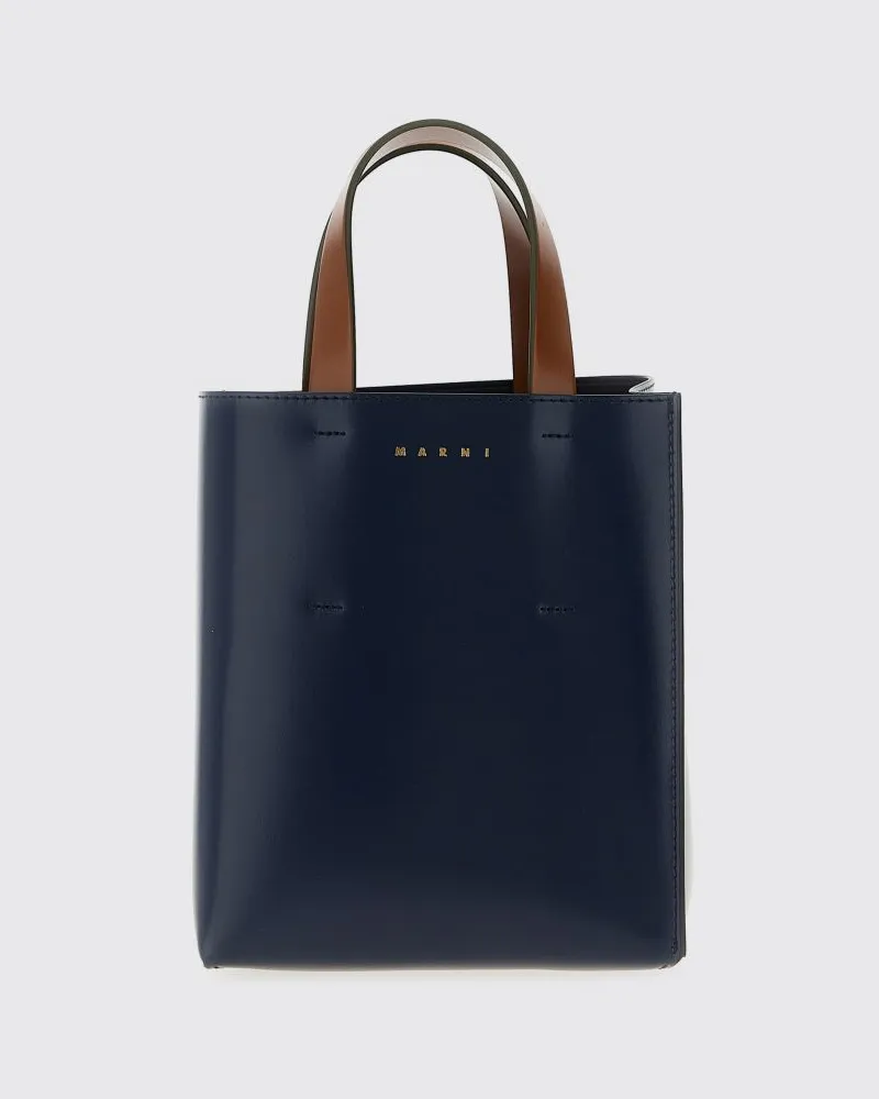 Marni Schultertasche damen Navy