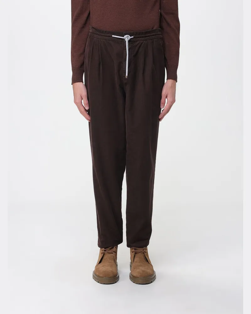Brunello Cucinelli Hose herren Braun
