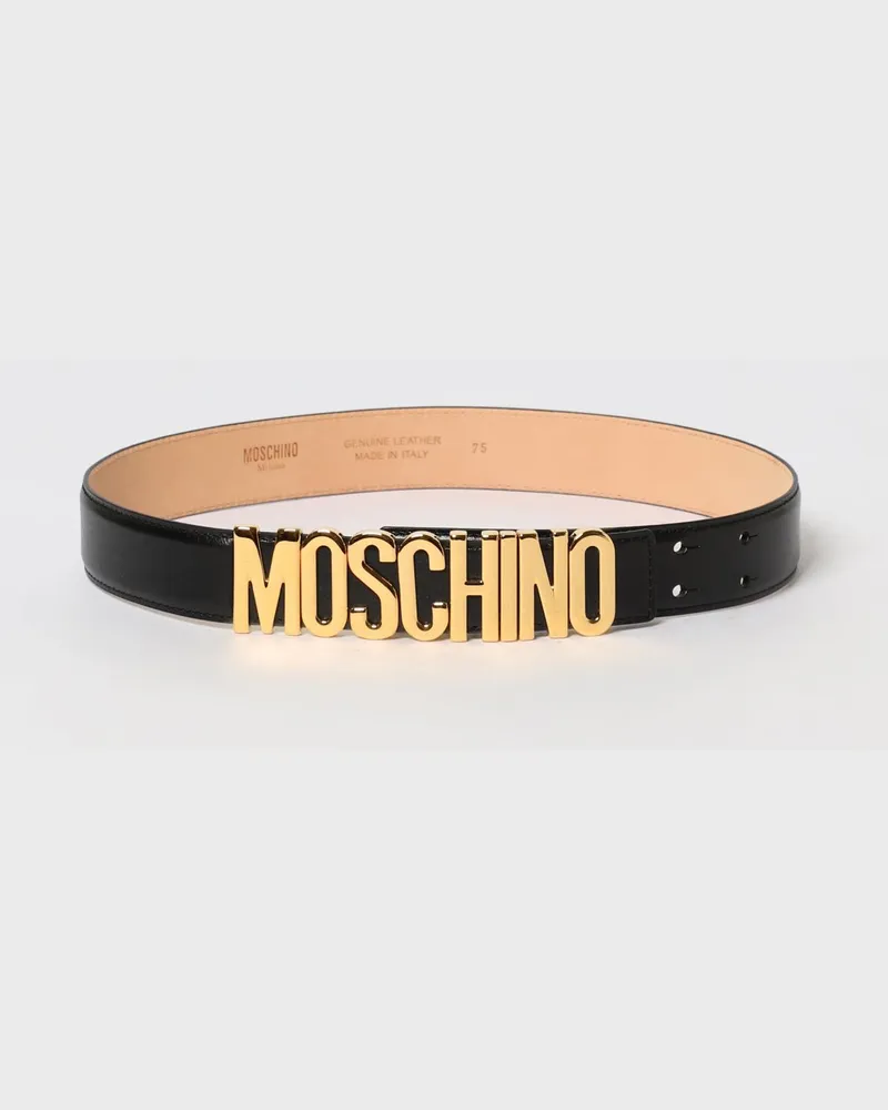 Moschino Grtel damen Schwarz