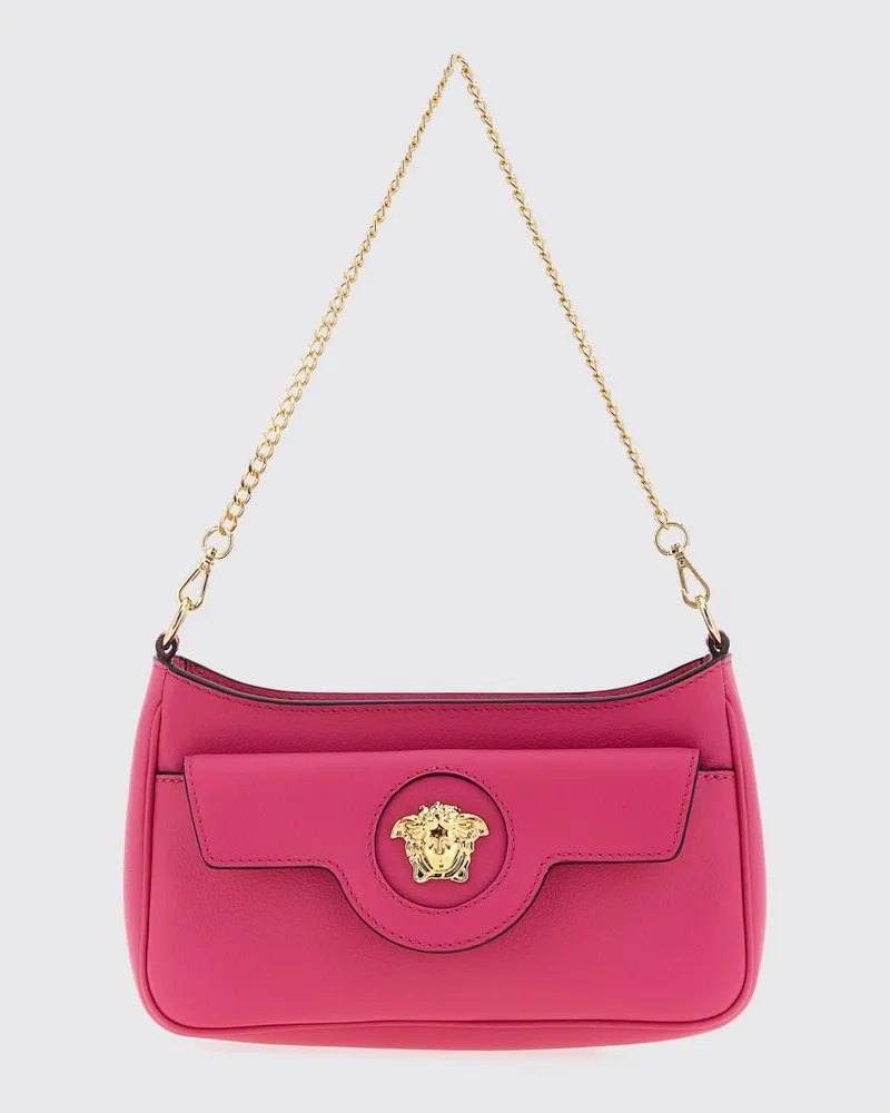 Versace Schultertasche damen Fuchsia