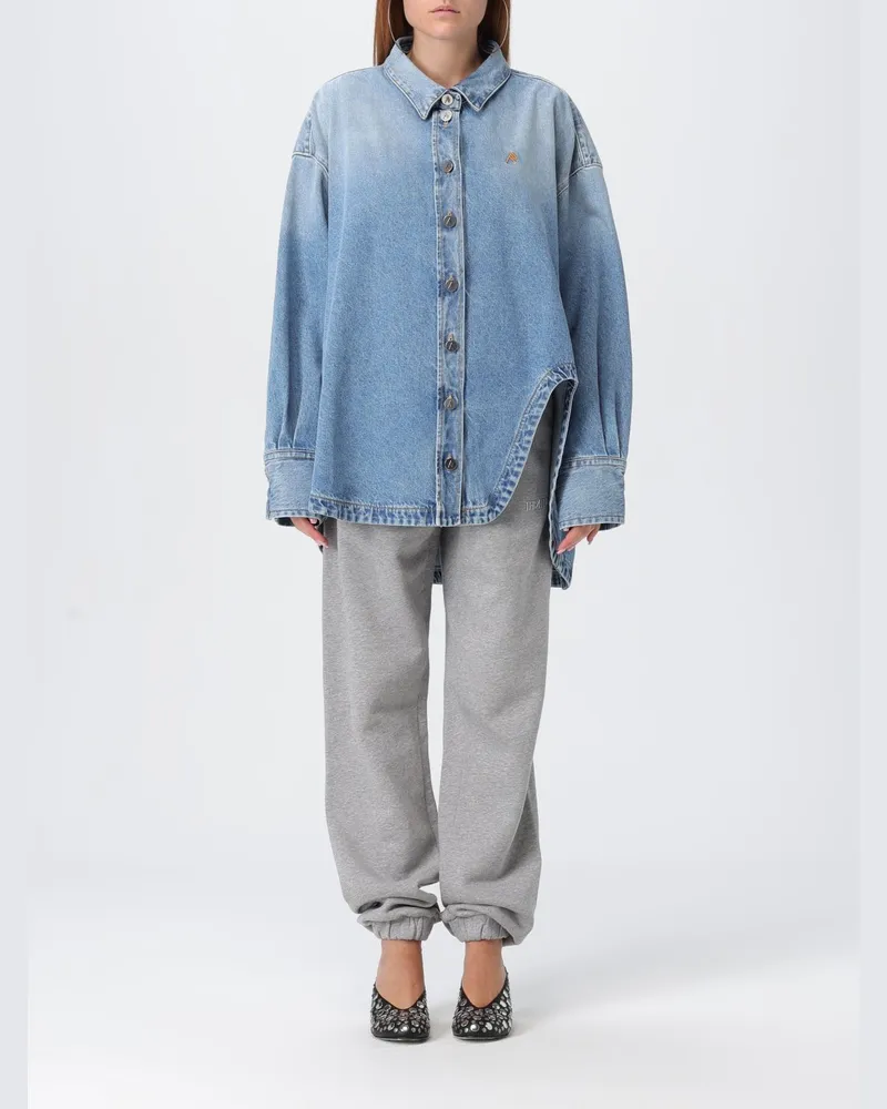 ATTICO Rock damen Hellblau