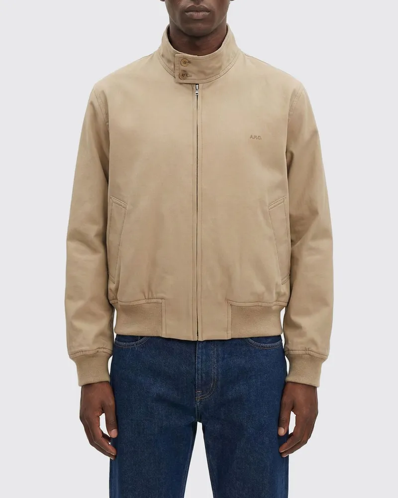 A.P.C. Jacke herren Beige