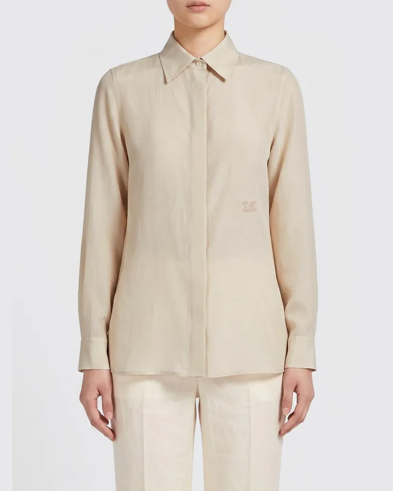 Max Mara Hemdbluse damen Beige