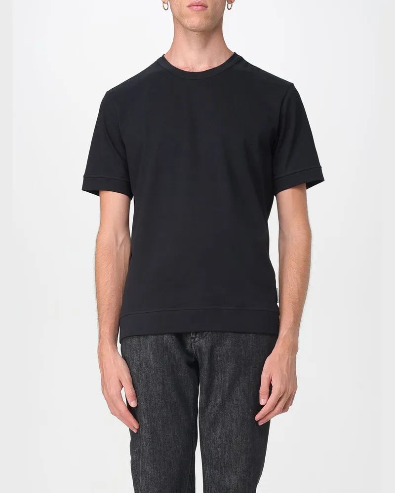 Paolo Pecora Milano T-shirt herren Schwarz