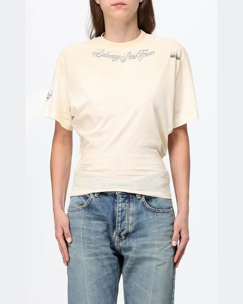 Balenciaga Top damen Ivory