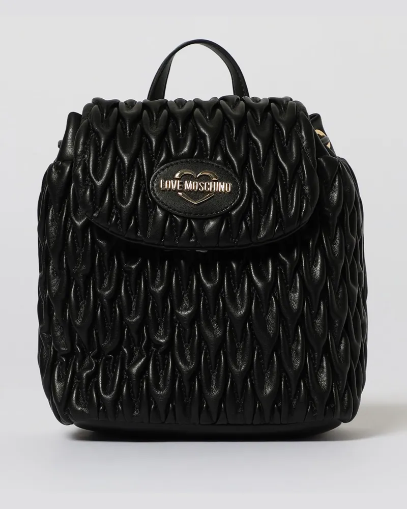 Moschino Rucksack damen Schwarz