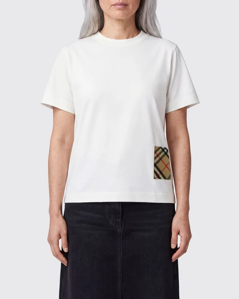 Burberry T-shirt damen Beige