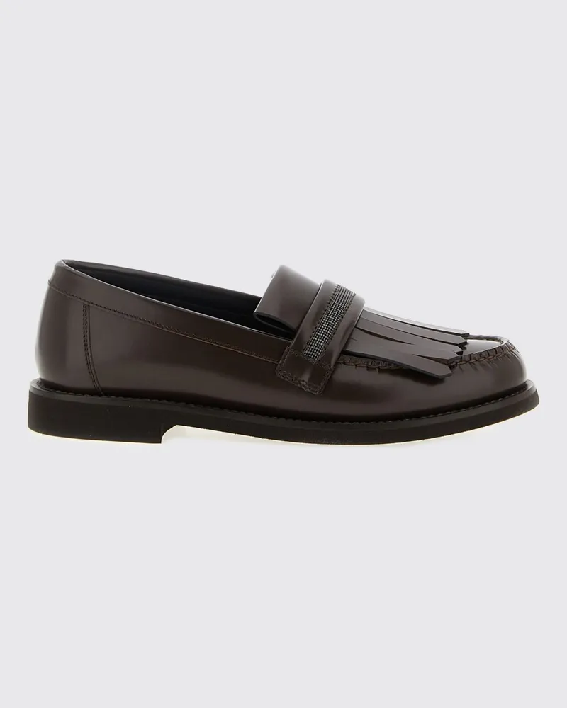 Brunello Cucinelli Mokassins damen Braun