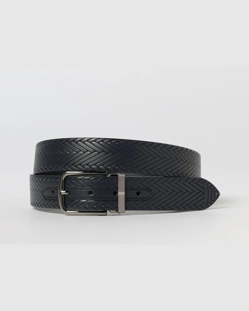 Emporio Armani Grtel herren Blau