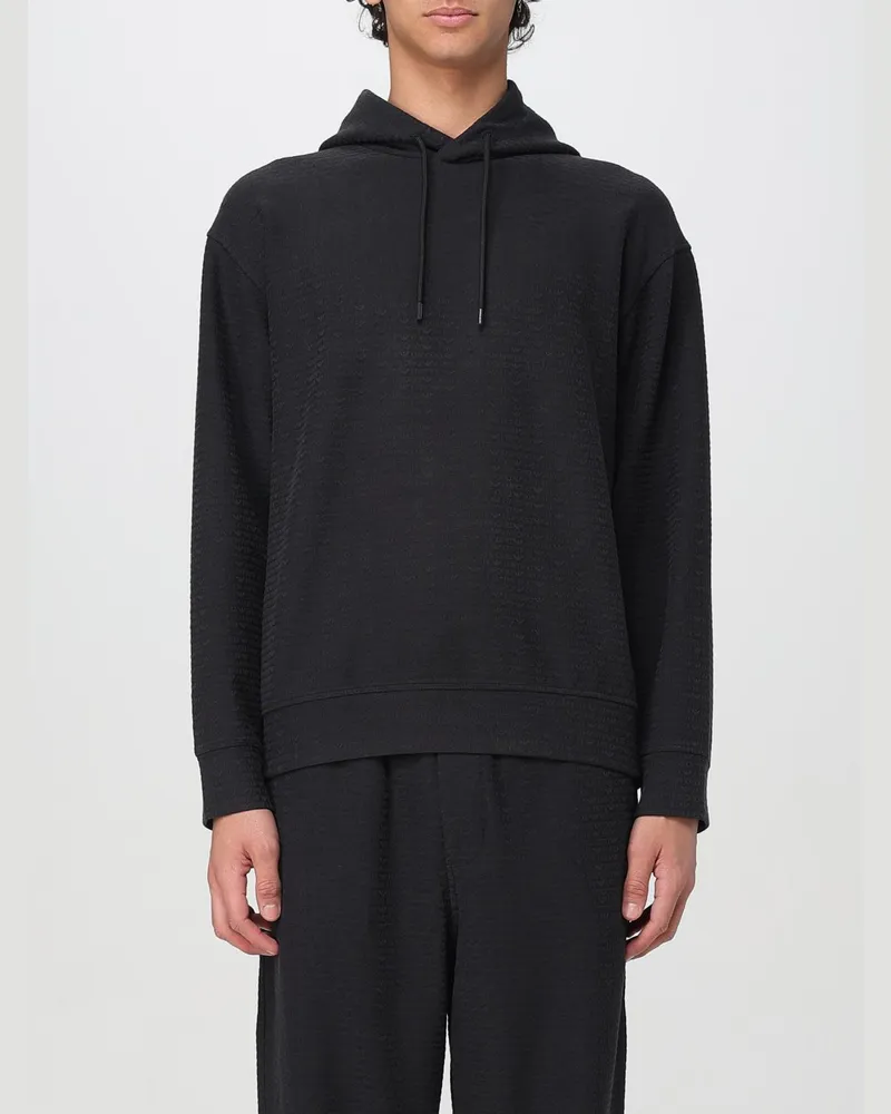 Emporio Armani Sweatshirt herren Schwarz