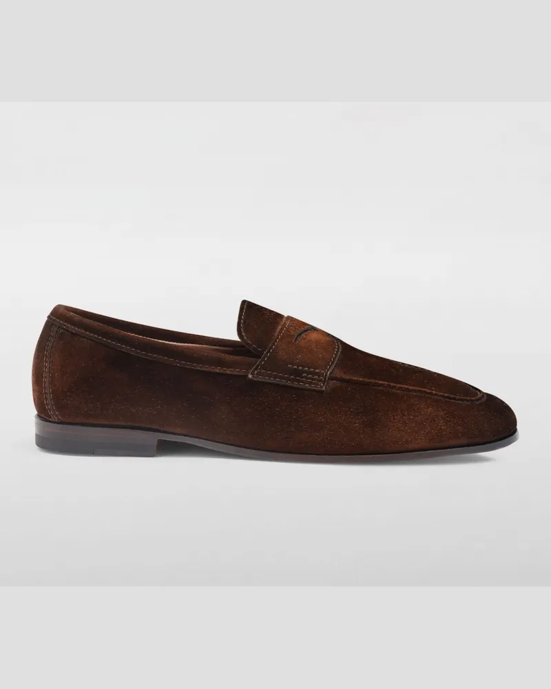 Santoni Mokassins herren Braun