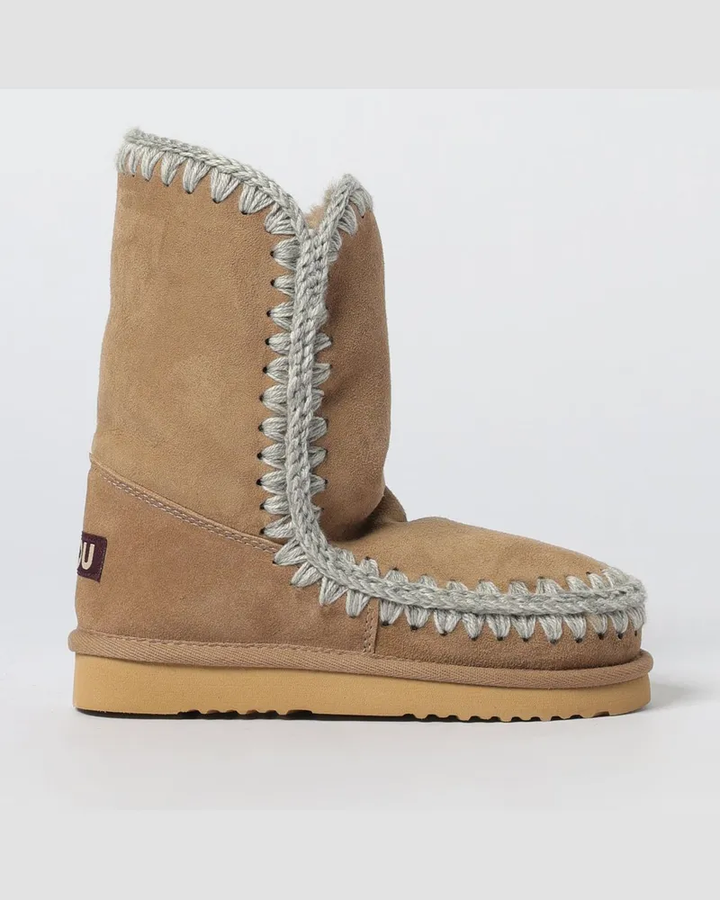 Mou Flache stiefeletten damen Beige