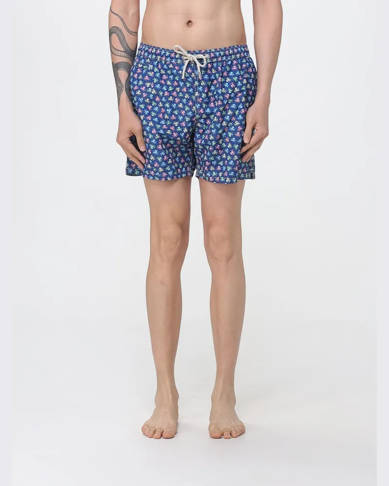 MC2 Saint Barth Bedruckte Boxer-Badehose Bunt