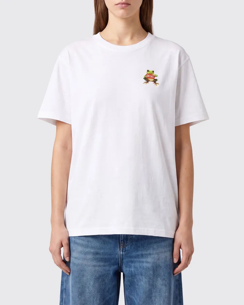 Diesel T-shirt damen Weiß