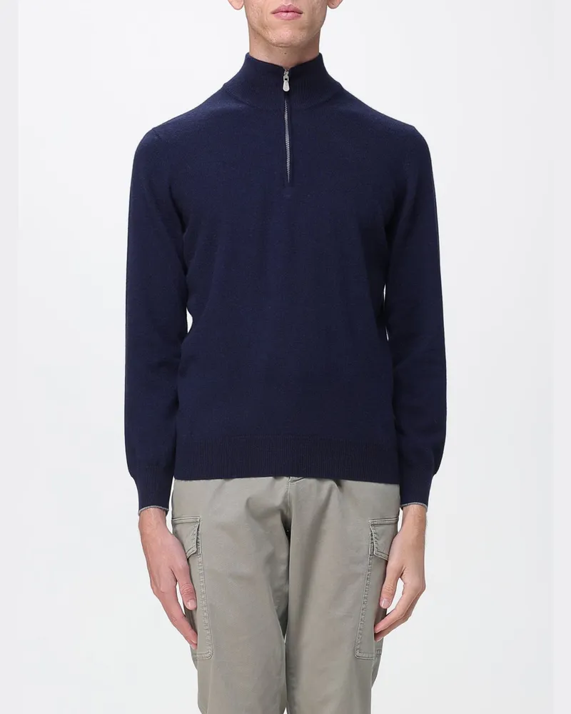 Brunello Cucinelli Pullover herren Blau