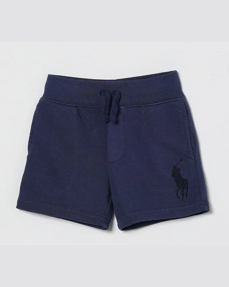 Ralph Lauren Jogging-Shorts aus Baumwolle Blau