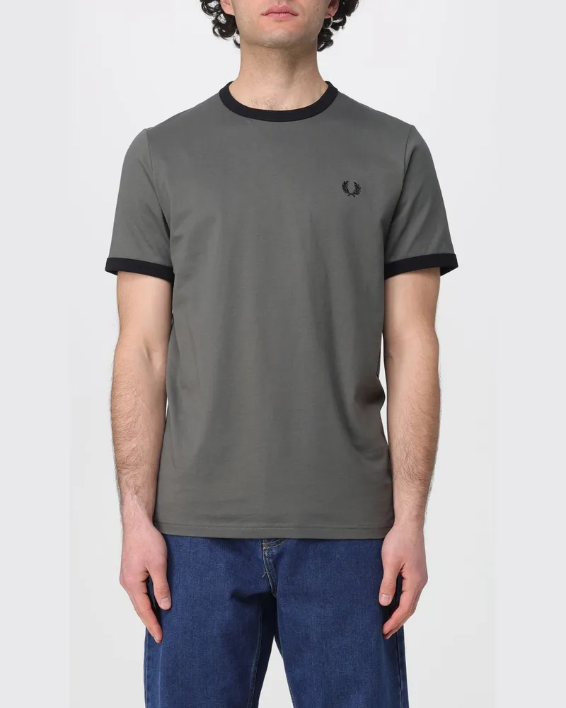 Fred Perry T-shirt herren Grau