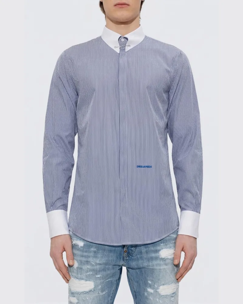 Dsquared2 Hemd herren Blau