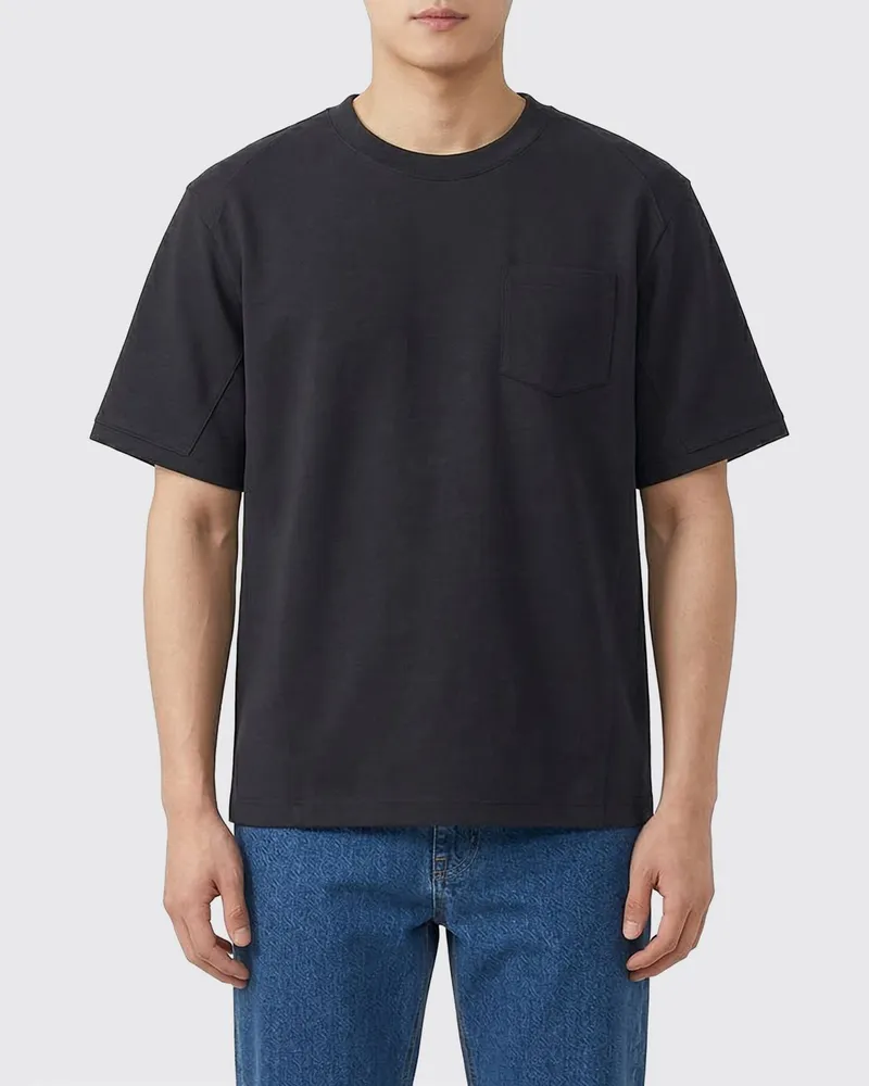 Sacai T-shirt herren Schwarz