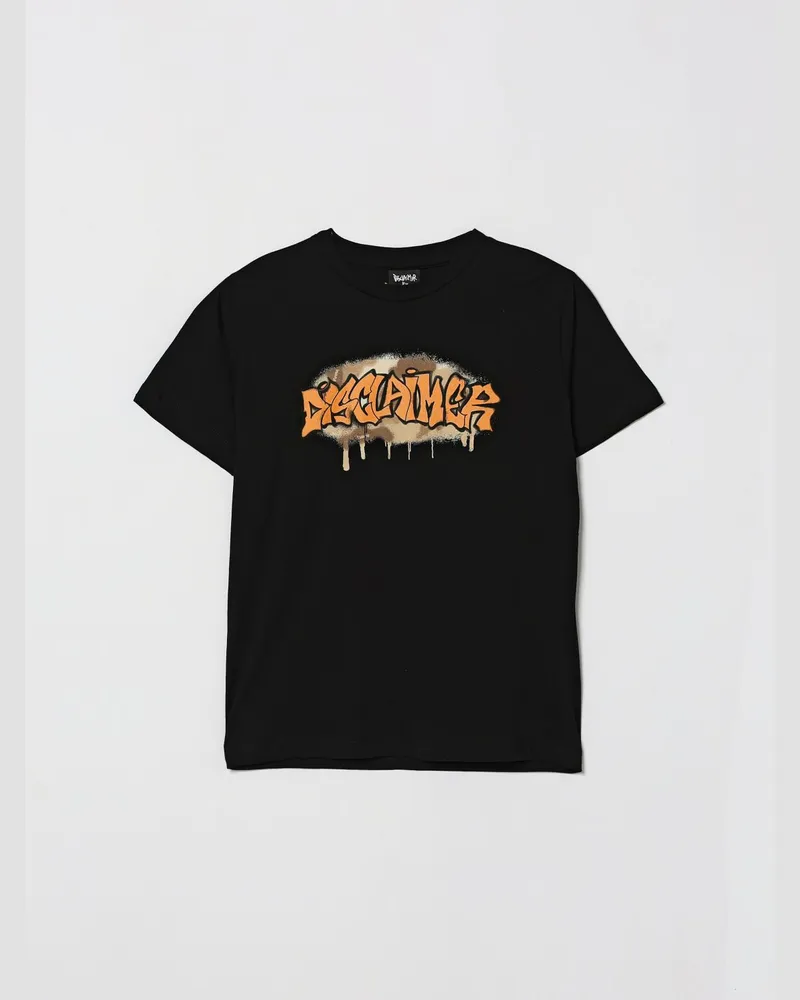 DISCLAIMER T-shirt kinder Schwarz