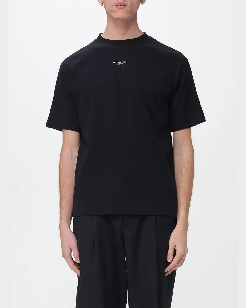 Drôle de Monsieur T-shirt herren Schwarz
