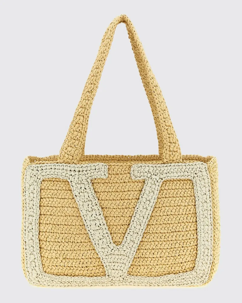Valentino Garavani Schultertasche damen Beige