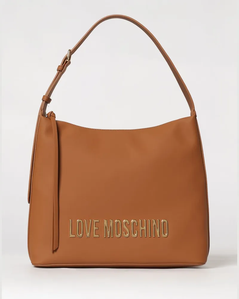 Moschino Schultertasche damen Leder