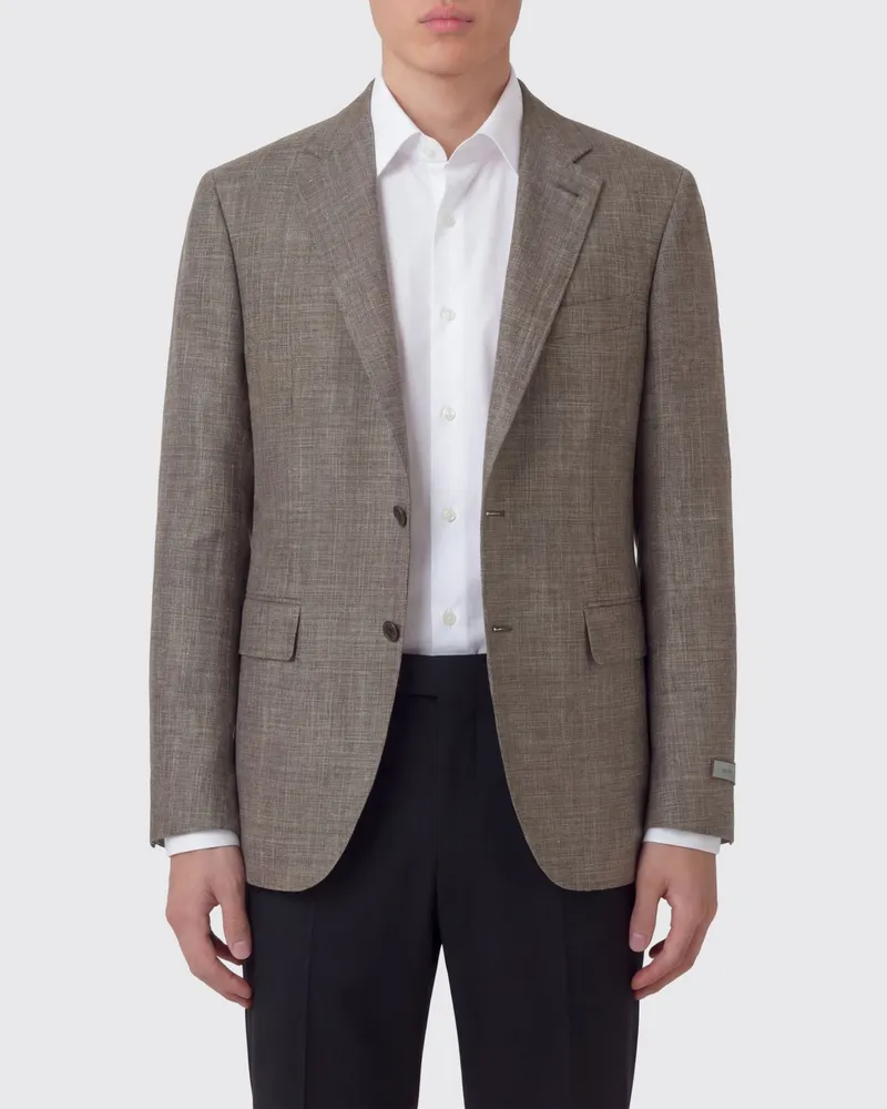 Canali Jacke herren Braun