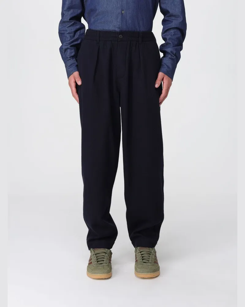 Universal Works Hose herren Navy