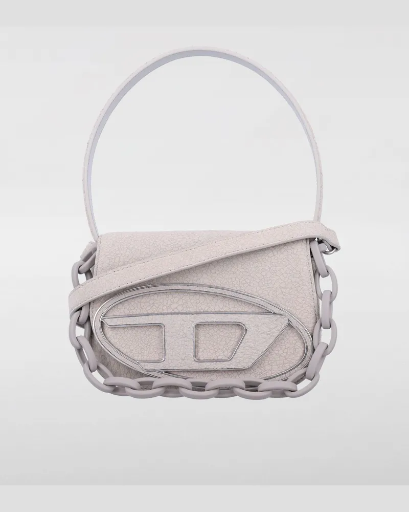 Diesel Schultertasche damen Grau