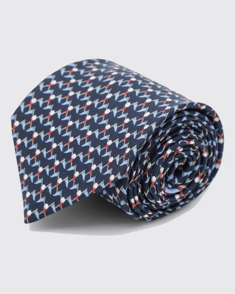 Ferragamo Krawatte herren Blau