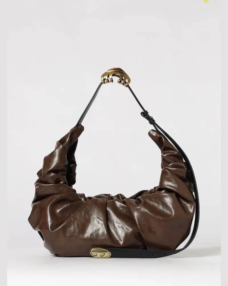 Diesel Schultertasche damen Kakao