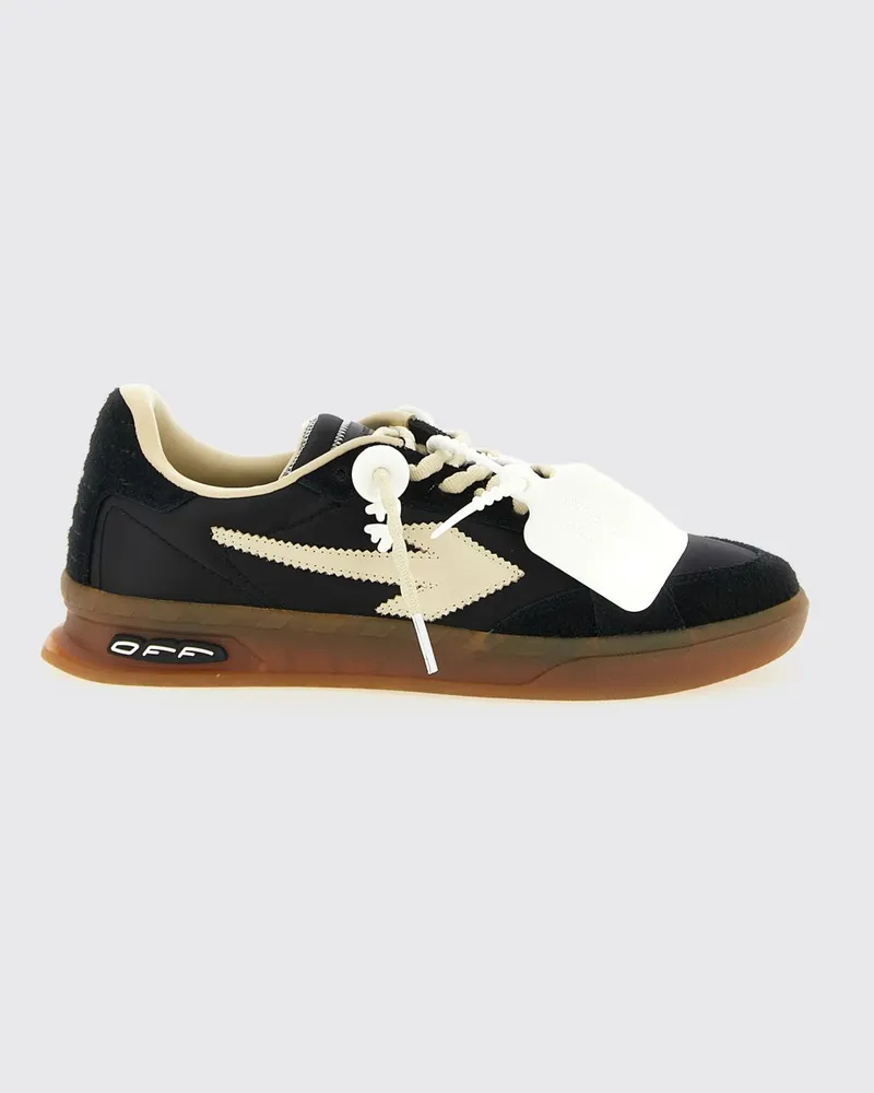 OFF-WHITE End Of Play Sneakers aus Nylon und Wildleder Schwarz
