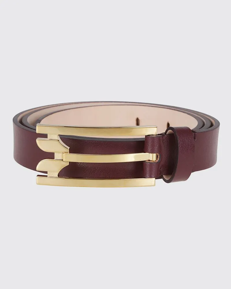 Victoria Beckham Grtel damen Weinrot