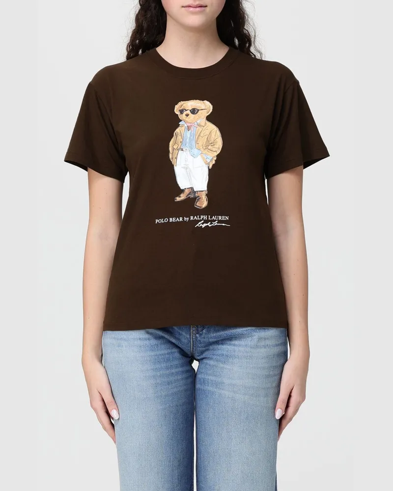 Ralph Lauren T-shirt damen Braun