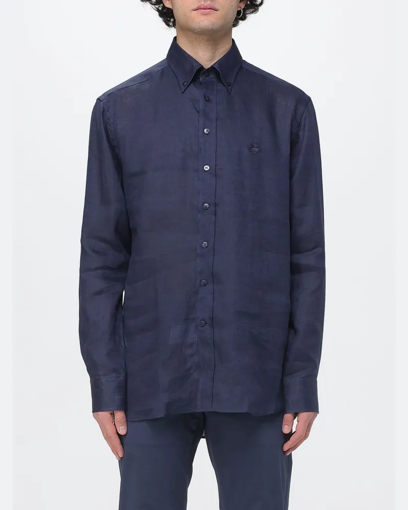 Etro Hemd herren Blau