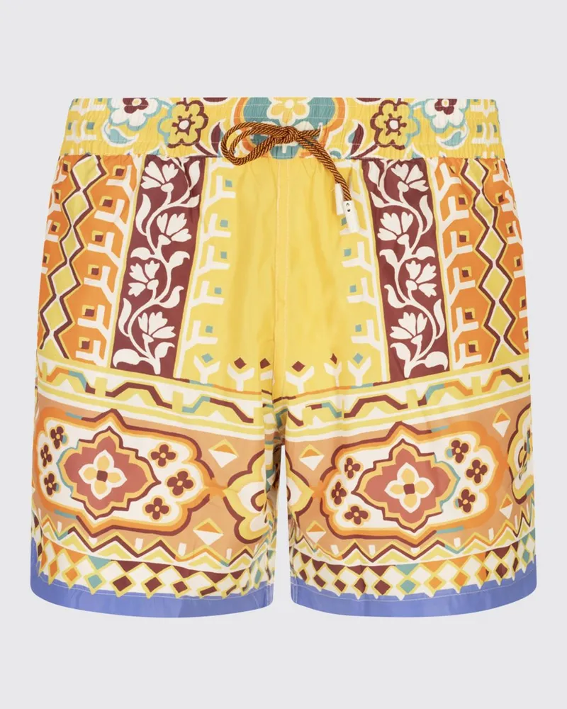 Etro Bademode herren Gelb