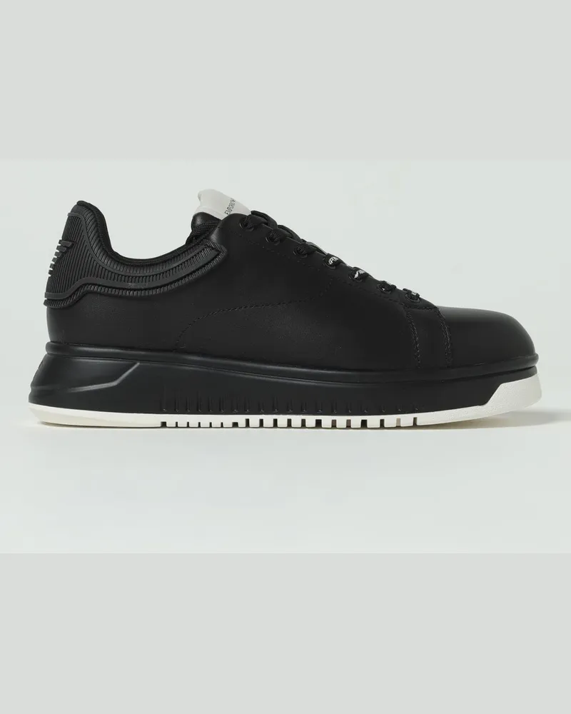 Emporio Armani Sneakers herren Schwarz