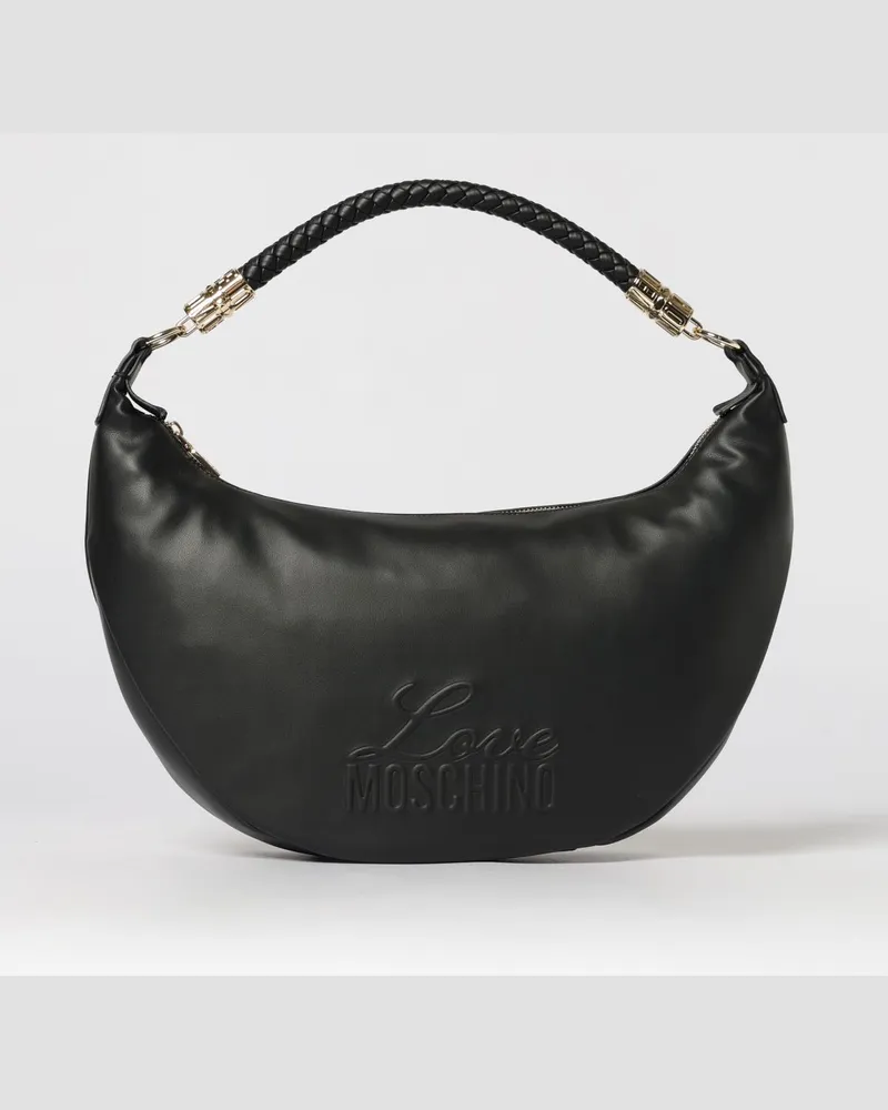 Moschino Schultertasche damen Schwarz