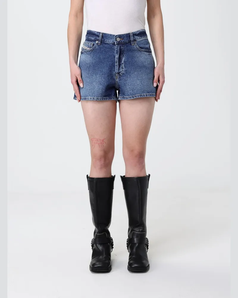 Diesel Shorts damen Blau