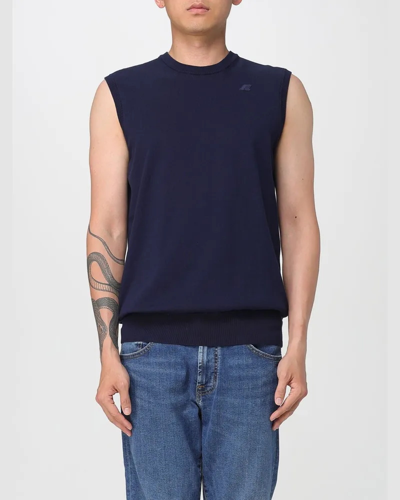 K-Way Weste herren Blau