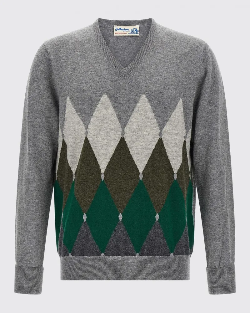 Ballantyne Pullover herren Grau