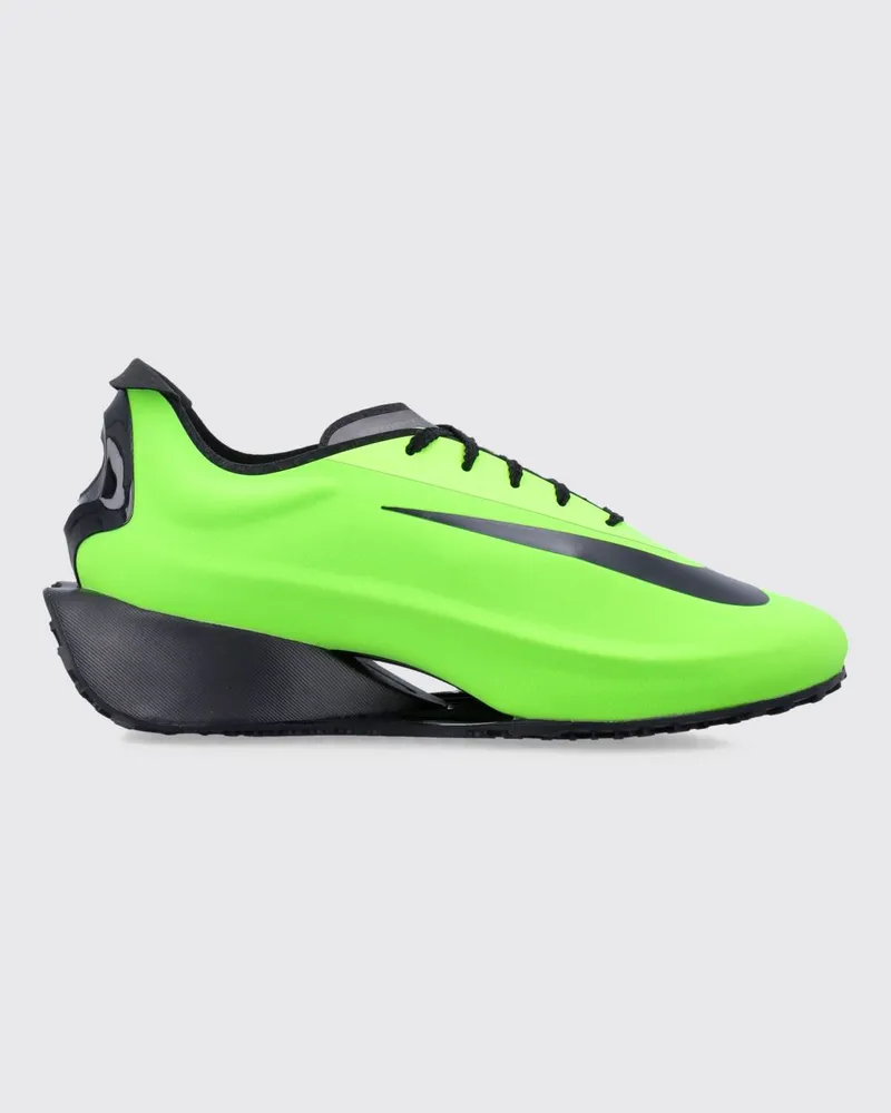 Nike First Sight Sneaker aus Leder und Gummi mit klobiger Sohle und Swoosh-Logo Grün