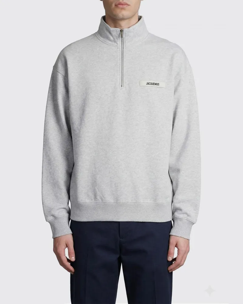 Jacquemus Sweatshirt herren Grau