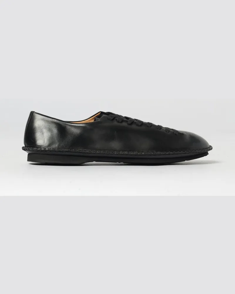 Premiata Leder-Derby Schwarz